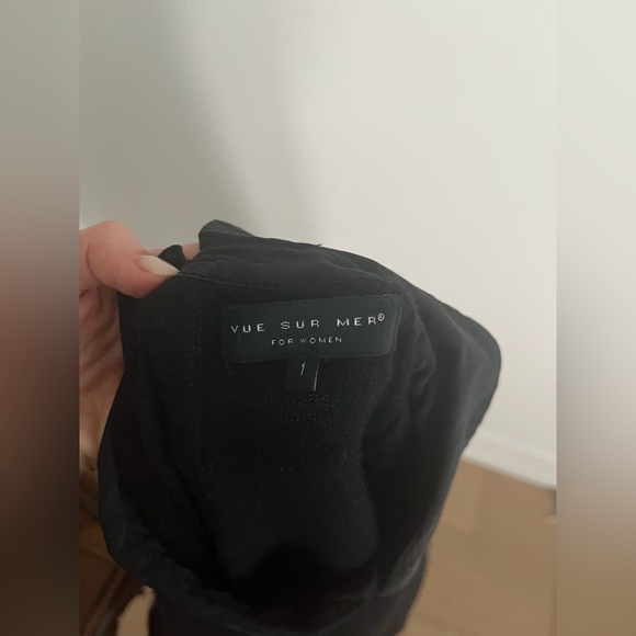 Cashmere and Silk Vue Sur Mer France Faux Layered Sweater - Picture 3 of 8